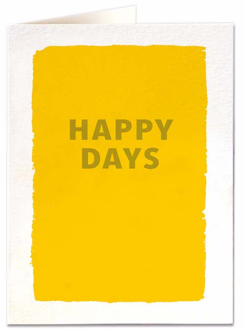 Happy Days Card