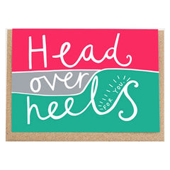 Head Over Heels Card