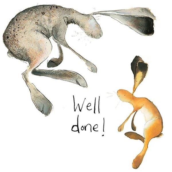 Harris and Grandad Well Done Card by Catherine Rayner