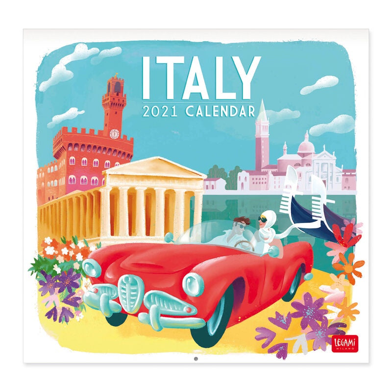 Italy 2021 Small Calendar
