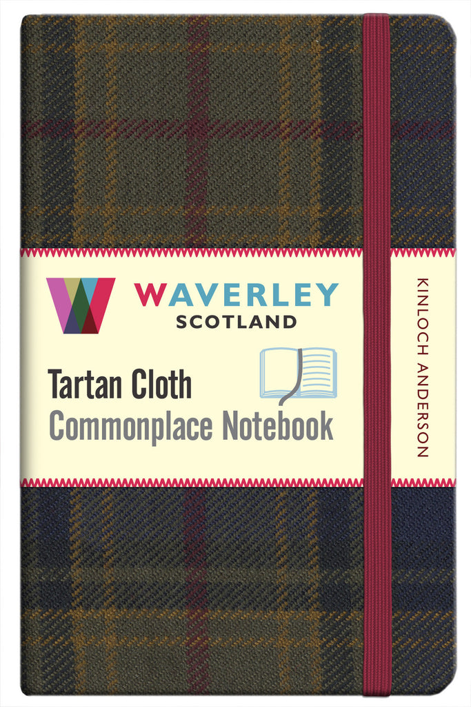 Tartan Cloth Notebook - Kinloch Anderson