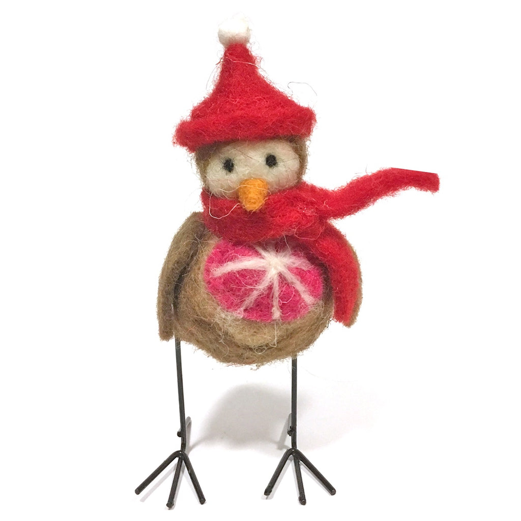 Christmas Robin Felt