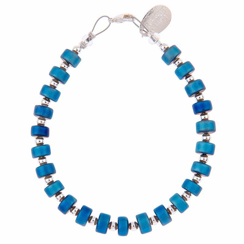 Carrie Elspeth Blue Infinity Bracelet
