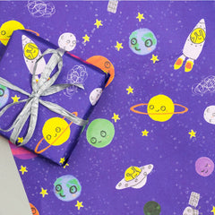 Cosmic Space Sheet Wrap