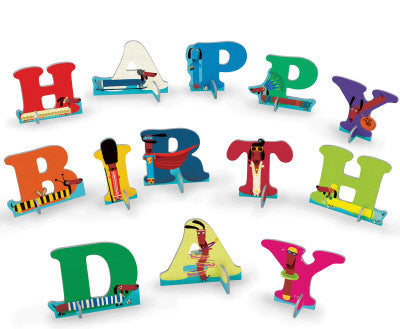 Odd Dog Out Pop and Slot Birthday Scene and Card