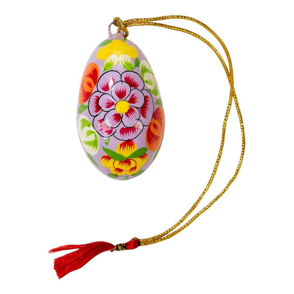 Purple Easter Egg Decoration