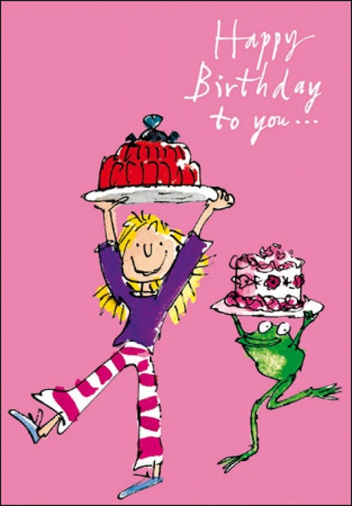 Quentin Blake 90th Birthday Greeting Card Popular Range Greetings Cards : Aazon.es