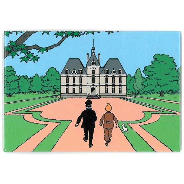 Tintin Marlinspike Hall Magnet Rectangle