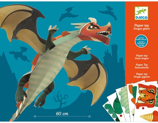 Giant Dragon Paper Toy
