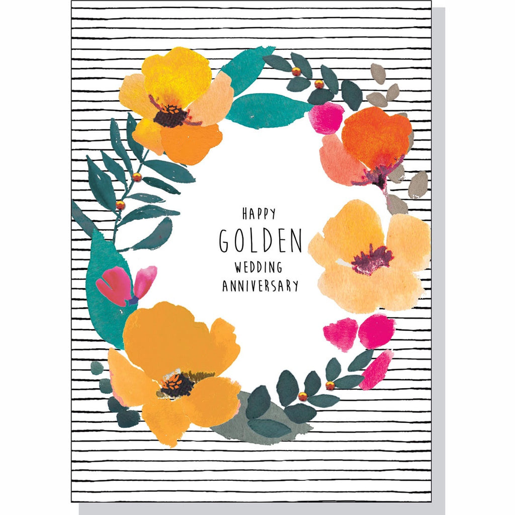 Anniversary Card - Golden Wedding