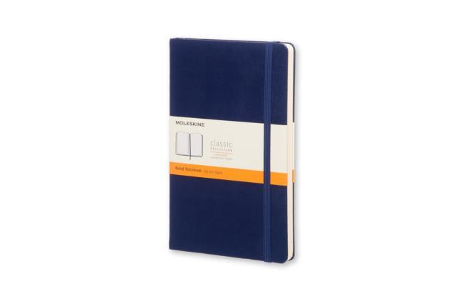 Moleskine Pocket Ruled Notebook Prussian Blue