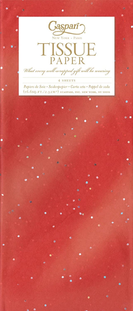 Red Gemstone Tissue Paper