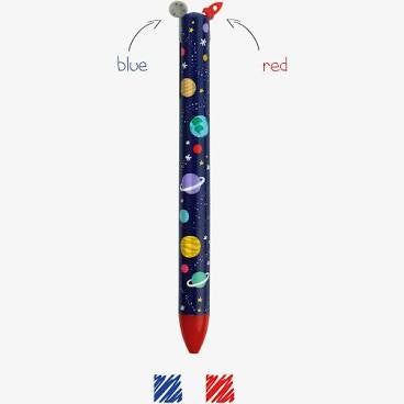 Space Click&Clack Two Colour pen
