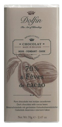 Dolfin Dark Chocolate Cocoa Nibs