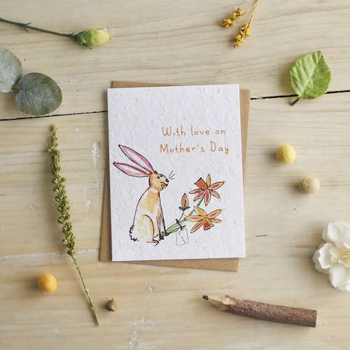 With Love On Mother's Day Seed Card