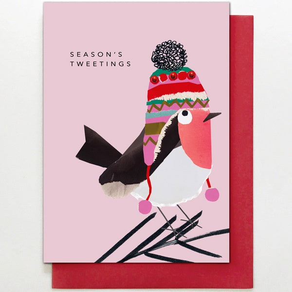 Season's Tweetings Robin Card