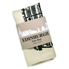 Edinburgh Map Double Sided Tote Bag