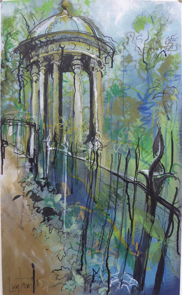 St Bernard’s Well - Water of Leith Card by Lucy Jones