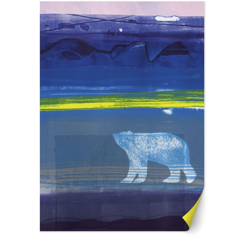 Barbara Rae Cresswell Bay Polar Bear Sheet Wrap