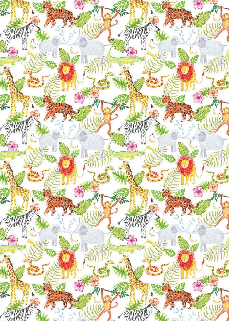 Jungle Time Gift Wrap DISC