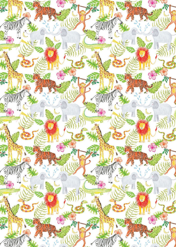 Jungle Time Gift Wrap DISC