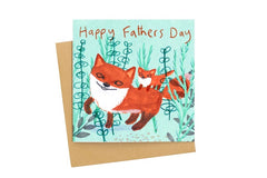 Happy Father’s Day Fox Card