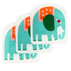 Wild Wonders Elephant Set of 3 Snack Bags
