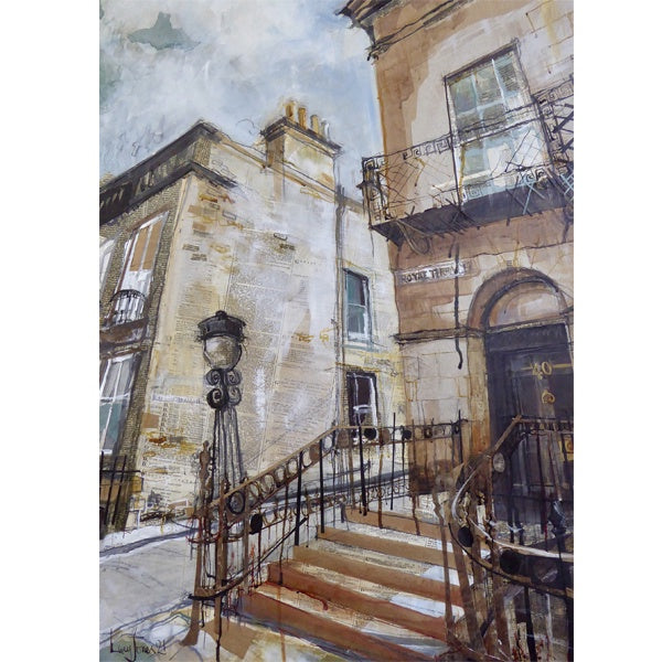 End Of The Lane Card by Lucy Jones