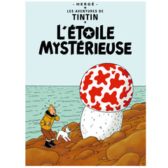 The Shooting Star Tintin Poster