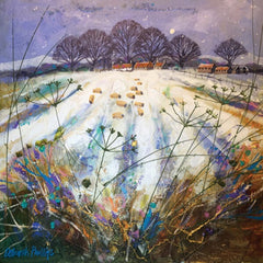 Snowy Auchtermuchty Flock Christmas Card Pack