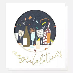 Congratulations Drinks and Bottles Card