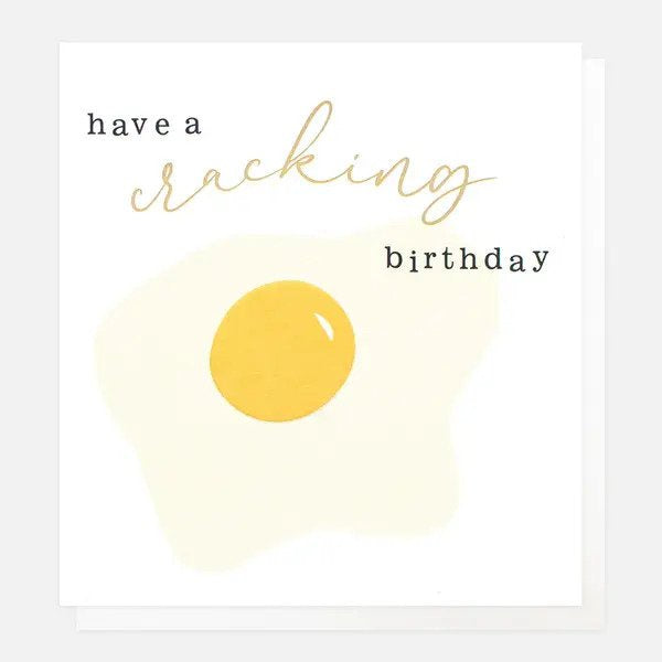 Have a Cracking Birthday Egg Card