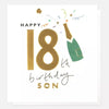 Happy 18th Birthday Son Card