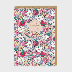Have A Lovely Day Ditsy Card