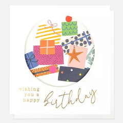 Wishing You a Happy Birthday Presents Card