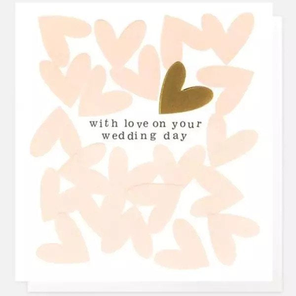 With Love On Your Wedding Day Card