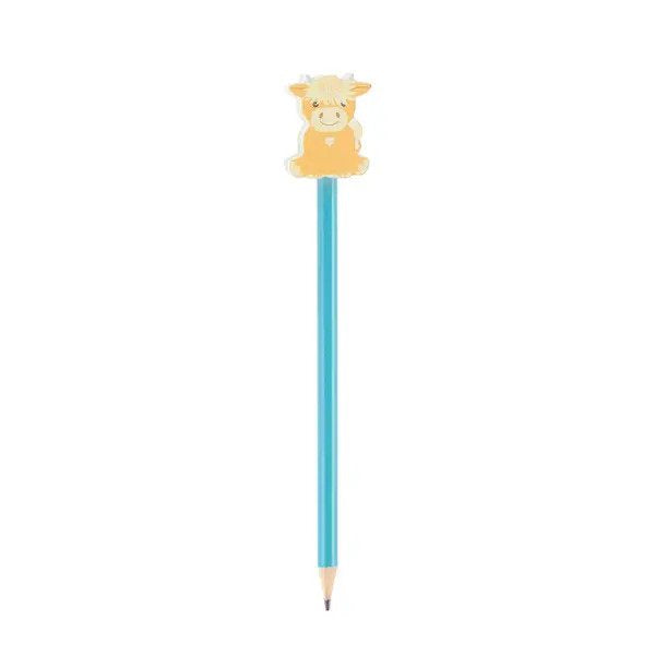 Highland Cow Wooden Pencil