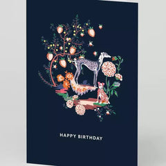 Happy Birthday Painted Kingdom Card
