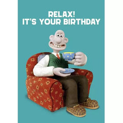 Relax! It's Your Birthday Wallace Card