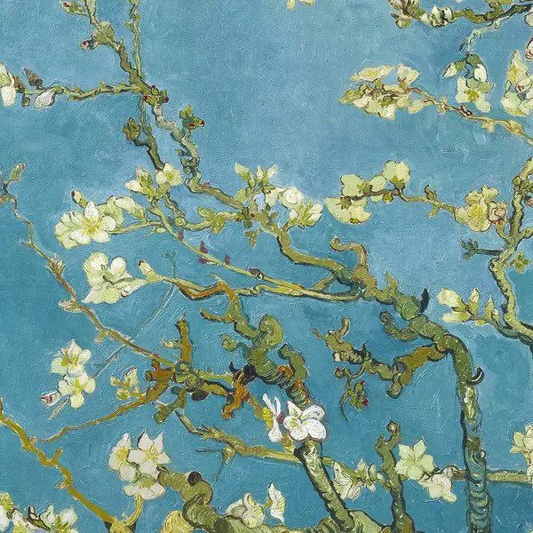 Almond Blossom Art - Ickles Mini Card