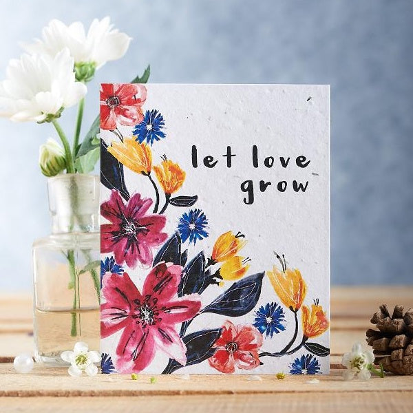 Let Love Grow Seed Card