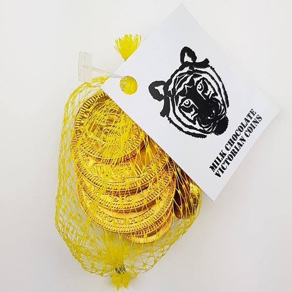 Paper Tiger 25g Net Milk Chocolate Coins