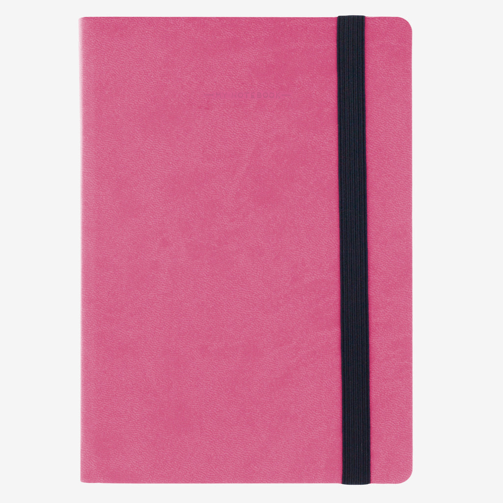 Large Plain Magenta Notebook