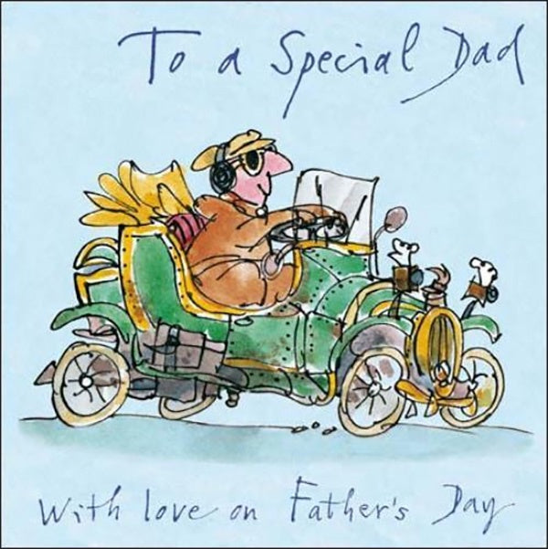 Quentin Blake Car Father’s Day Card