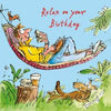 Relax on Your Birthday Card