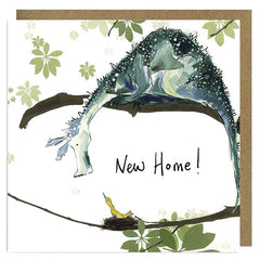 Sylvia and Bird New Home Card by Catherine Rayner