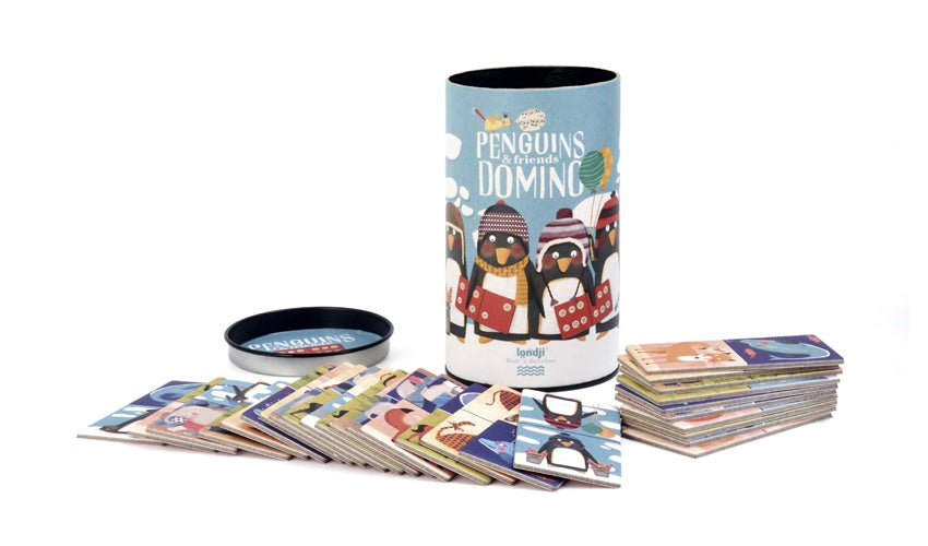 Penguin & friends Domino