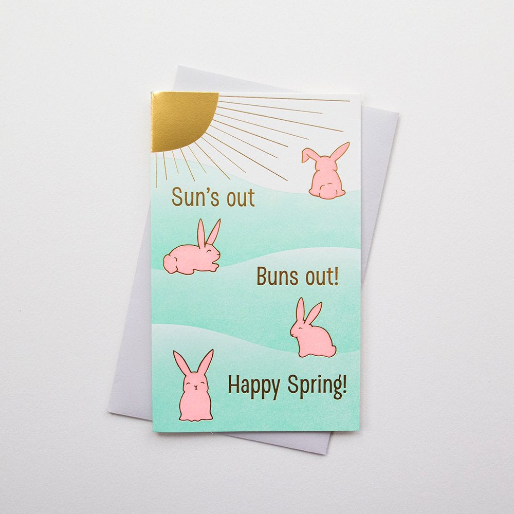 Sun's Out Buns Out Card