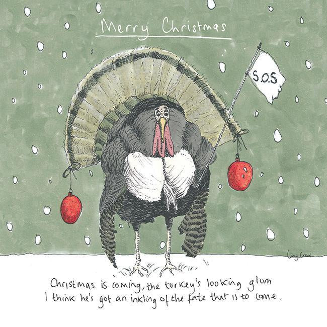 Glum Turkey Card