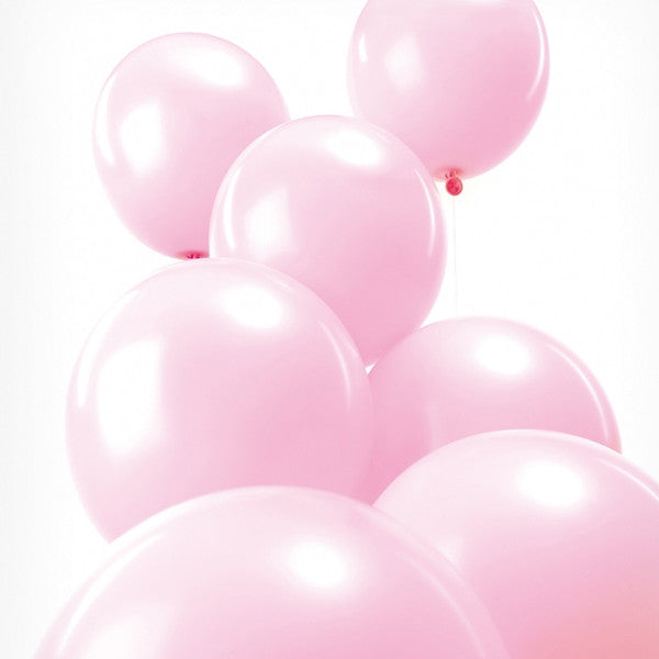 Pink Balloons Pack of 12